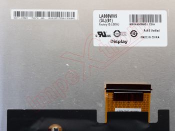 Pantalla completa Service Pack LG LA080WV9-SL01 8" pulgadas para navegación de coche KIA 2019-2021